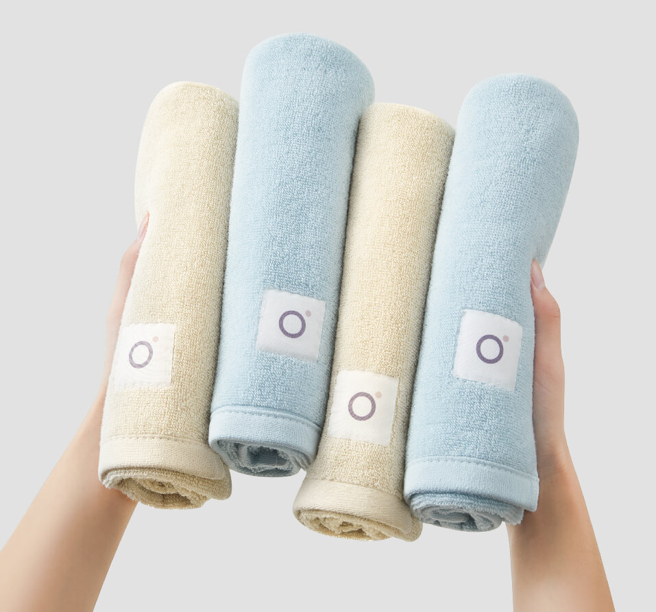 Towels with WiseLabel lifecycle label
